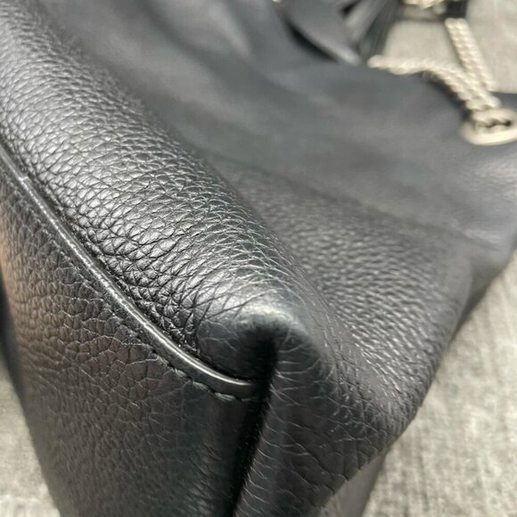 Gucci GG Soho on Chain Medium Shoulder Black Bag 660-82024 - Picture 8 of 16